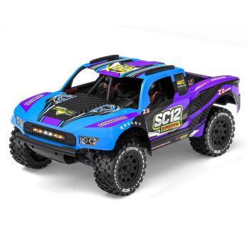 ZD Racing SC12 RTR 1/12 2.4G 4WD 75km/h 3S Coche RC sin escobillas de off-road Camión de curso corto Chasis de aleación