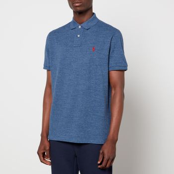 Polo Ralph Lauren Mesh Custom Slim-Fit Polo Shirt - S