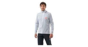 Chaqueta impermeable compressport hurricane 10 10 gris para hombre