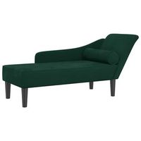 sofa divan con cojines terciopelo verde oscuro vidaxl