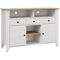 aparador de cocina 120x38x815 cm blanco