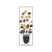decoracion pared de metal alder-77 multicolor 32x90 cm
