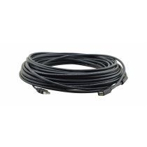 Kramer Electronics CA-UAM/UAF-15 cable USB USB 2.0 4,6 m USB A 0,48 Gbit/s Negro