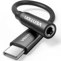 adaptador vention usb-c a jack 35mm con dac