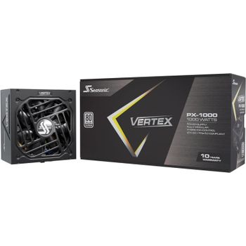 Seasonic VERTEX PX-1000 PCIe 5.1 ATX 3.1 1000W 80 Plus Platinum Modular
