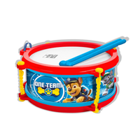 paw patrol - tambor infantil paw patrol 850x19x19 patrulla canina 2520
