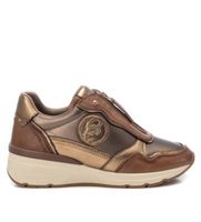 carmela para mujer 16183004-taupe zapatillas de piel 161830 taupe 39 1 a 3cm cordones casual