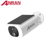 anran-camara de seguridad solar 2k 35mp inalambrica para exteriores 24g wifi bateria reflector vision nocturna en color no puede agregar nvr