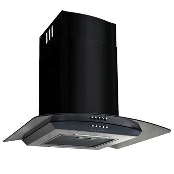Campana Extractora Pared 60 Cm Acero Inoxidable 756 M³/h Negro Cfw97368