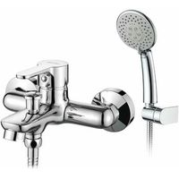 grifema g13003 grifo para banera y ducha cromoplata 12 pulgada