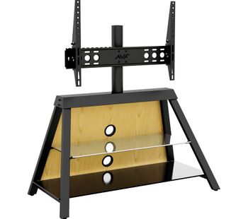 AVF Easel 925 mm TV Stand with Bracket - Black, Black