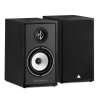 altavoces triangle estanteria cableados 80 w diseno compacto y alta fidelidad