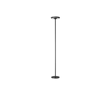 Lámpara De Pie Led Balance 25 W, 3000 K, 180 Cm De Altura, 2376 Lm, Con Interruptor De Encendido/apagado Y Regulador De Intensidad, Negro - Perenz