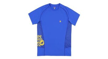 Camiseta tecnica lagoped teetrek azul amarillo