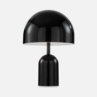 tom dixon bell portable lamp led - black