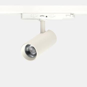 Forlight - Proyector Tent Ø65 Aluminio, Policarbonato Blanco, Facetado