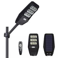 pioneer 120w lamparas solares  panel 10w  12000mah  piloto y sensor de movimiento
