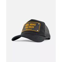 john hatter  co gorro i will make you rich r-1006-u00 para hombre