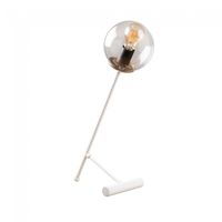 lampara de mesa birdie transparente blanco