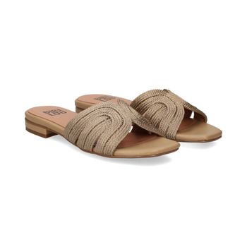Bibi Lou Sandalias Planas Mujer - Marrón Talla 38