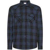 sun68 camisa manga larga s45109-ai26-07 para hombre