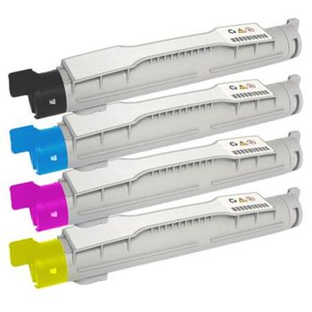 Compatible Multipack Xerox Phaser 6250DP Printer Toner Cartridges (4 Pack) -106R00675