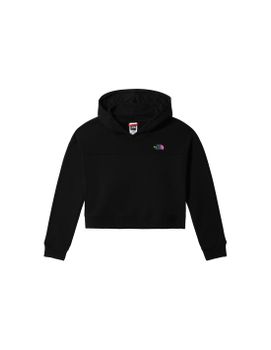 Sudadera The North Face Drew Peak Cropped Girl Black