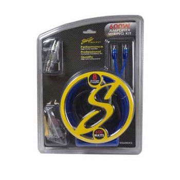 8GA Copper 600W Complete Wiring Kit