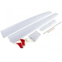 volantexrc asw28 asw-28 v2 repuesto de ala principal y cola sin pegatinas para avion rc