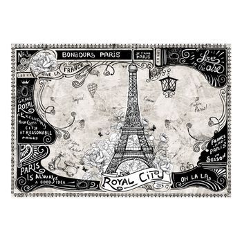 Papel Pintado 3d - Bonjour Paris (400x280 Cm)