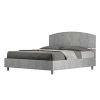 cama con somier 160x190 cemento dora