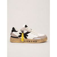 john richmond deportivas moda 32414 b real-suede sand para hombre