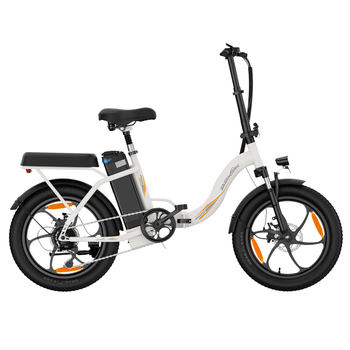 Bicicleta Eléctrica Plegable Zazawork C16, 48v 16ah, Bicicleta Gorda De Viaje De 20 