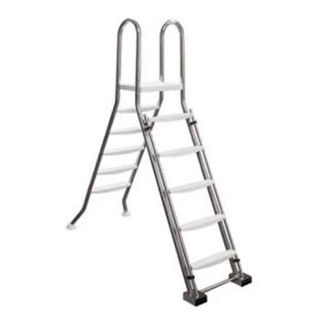 Escalera Piscina Seguridad Plataforma Aisi-304l 1-1.5m Firmpool - 4 1350 Mm