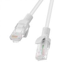 lanberg pack de 10 cables de red rj45 utp cat5e 50cm gris