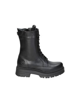 Botines Militares De Piel C. Tapioca C352-11 Negros 36