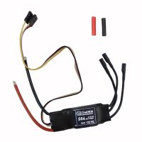 esc sin escobillas qx-motor 50a 3-4s con bec de 5v5a para avion rc de ala fija
