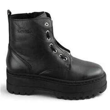 Moneka Zapatos de tacón Step Zipper para mujer