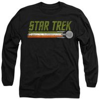 star trek camiseta manga larga irish enterprise para hombre