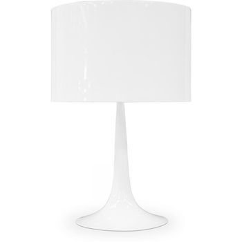 Lámpara De Mesa - Lámpara De Salón  - Spone  Blanco