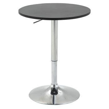 Mesa de bar ø60x93 cm negro