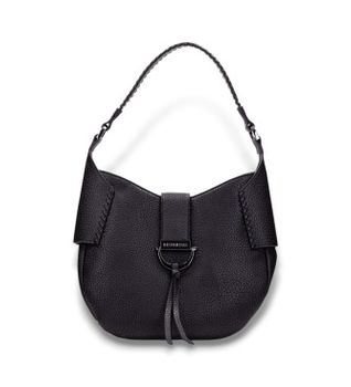 Hispanitas para mujer. BI254147 Bolso Magnet Redondo negro (OSFA), Casual, Poliuretano