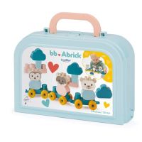 ecoiffier abrick valisette tren campestre 7923 6 piezas