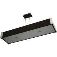 lampara de techo marilene retangular 4xe27 l79xan21xalregcm wengue
