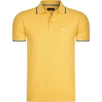 cappuccino italia polo applique pique para hombre