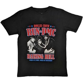 Run Dmc Tops y Camisetas Raising Hell Americana para mujer