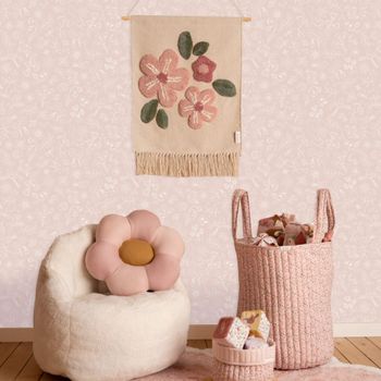 Papel pintado animales rosa 1000x53cm