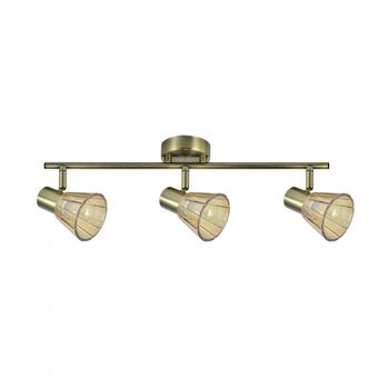 Regleta de techo cooper (3 luces)