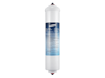 Filtro de agua - Samsung HAFEX/EXP, Exterior, Calidad NSF 42, Para frigorífico Side by con dispensador agua, Blanco