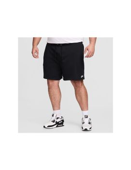 Pantalón Nike Club French Terry Flow Shorts Hombre Negro/Gris